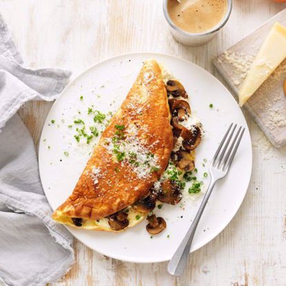 Show details for Mushroom Soufflé Omelette Picture of Mushroom Soufflé Omelette