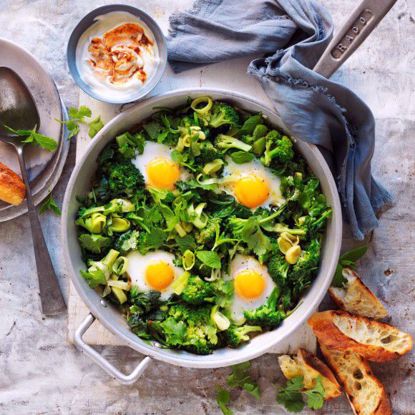 Show details for Green Shakshuka Picture of Green Shakshuka
