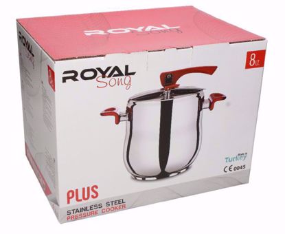 Show details for ROYAL SONG STAINLESS STEEL PRESS COOKER Picture of ROYAL SONG STAINLESS STEEL PRESS COOKER
