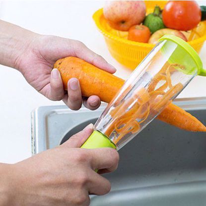 Show details for IndiaMART Vegetable Peeler With Storage Box Picture of IndiaMART Vegetable Peeler With Storage Box